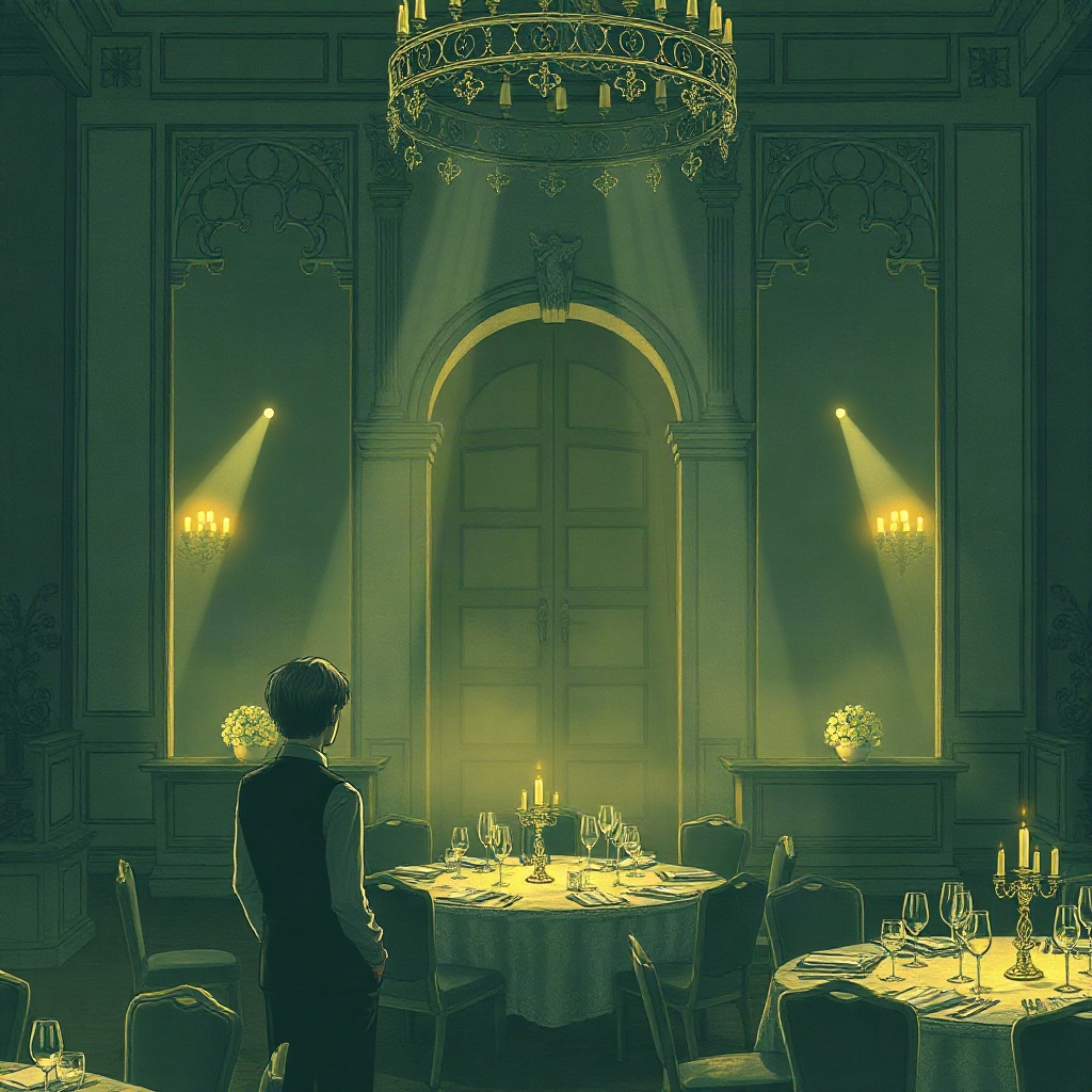 Chapter cover of whispers in a banquet hall