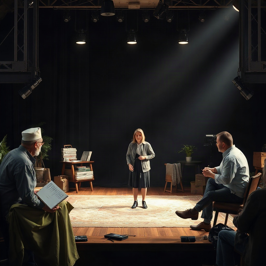 Current interactive drama scene frame